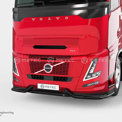 Rama pod zderzak 3-częściowa K-LINER VOLVO FH 24- ze spojlerem, czarna