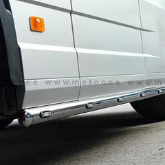 Ramy boczne 60 mm polerowane z LED, rozstaw osi 3800 mm (Euro6), Renault T, Volvo FH/FM