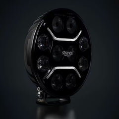 Reflektor dalekosiężny DARK KNIGHT INTENSE 9", światło pozycyjne białe/pomarańczowe