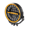 Reflektor dalekosiężny Firefly Driving Light 9" STRANDS czarny z oświetleniem pozycyjnym LED