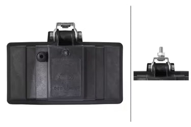 Reflektor dalekosiężny HELLA JUMBO 220 Black 12/24V