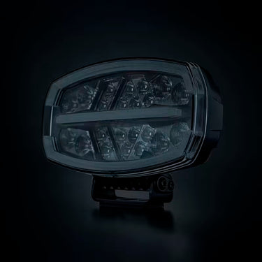 Reflektor dalekosiężny Strands Jumbo Firefly One Light z światłem pozycyjnym i stroboskopowym