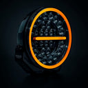 Reflektor dalekowzroczny Firefly Professional Black 9" z funkcją światła ostrzegawczego