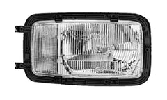 Reflektor lewy bez regulacji z kierunkowskazem Mercedes MK/SK 1988-1994