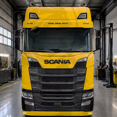 Spoiler pod średni zderzak TruckKing Scania NG 2016+ Gamma-2x z oświetleniem Talmu