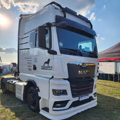 Spoiler pod zderzak MAN NTGX (GN/GM/GX) z włókna szklanego