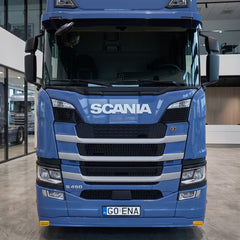 Spoiler pod zderzak TruckKing Scania NG 2016+ z 2x cytrynkami