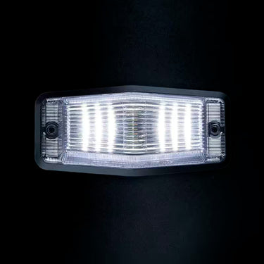 Światła boczne LED Double Burner IDE Silver Arrow 125x52mm (białe/pomarańczowe + ostrzegawcze)