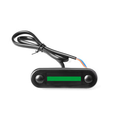 Światło obrysowe LED zielone 82x24,7mm Easy Fit 12/24V