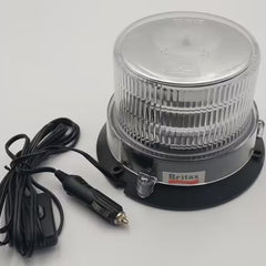 Światło ostrzegawcze LED kogut na magnes 12/24V R65 do 80 km/h