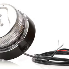 Światło ostrzegawcze LED na magnes 112 mm, 10-32V, koszyk bezbarwny