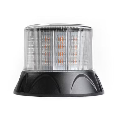 Światło ostrzegawcze LED SKYLED 12-24V, białe, pomarańczowe diody, 127 mm, R65