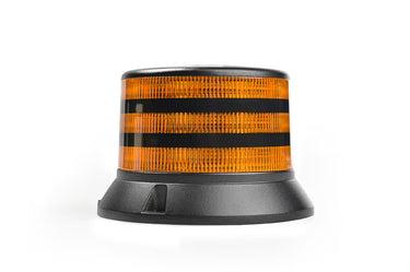 Światło ostrzegawcze SKYLED BEE 12/24V LED kogut (3 śrubki, pomarańczowy, czarna obudowa, R65)