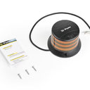 Światło ostrzegawcze SKYLED BEE 12/24V LED kogut (3 śrubki, pomarańczowy, czarna obudowa, R65)