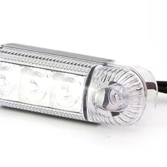 Światło pozycyjne białe 12/24V obrysowe przednie (3 x LED) W61