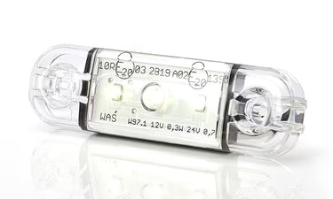 Światło pozycyjne białe LED 12/24V obrysowe przednie (3x LED) W97.1