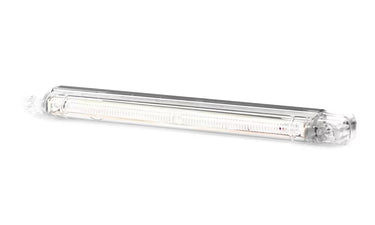 Światło pozycyjne białe światłowodowe 237mm 12/24V LED obrysowa przednia