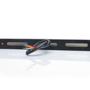 Światło pozycyjne białe światłowodowe 237mm 12/24V LED obrysowa przednia