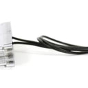 Światło pozycyjne białe światłowodowe 237mm 12/24V LED obrysowa przednia