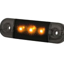 Światło pozycyjne boczne LED pomarańczowe (przydymiane) 12/24V W275.1
