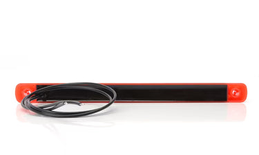 Światło pozycyjne czerwone LED neonowe (237 mm) 12/24V obrysowa tylna W110N