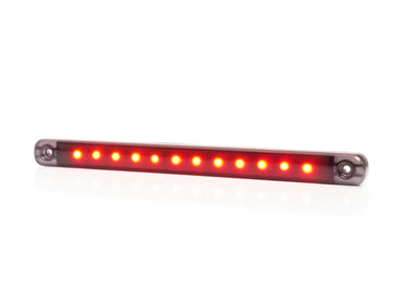 Światło pozycyjne czerwone LED obrysowe tylne 238mm 12/24V W276 BLACK