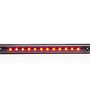 Światło pozycyjne czerwone LED obrysowe tylne 238mm 12/24V W276 BLACK