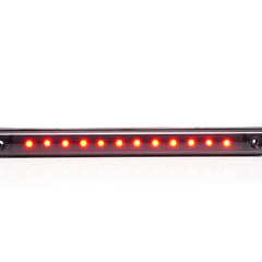 Światło pozycyjne czerwone LED obrysowe tylne 238mm 12/24V W276 BLACK