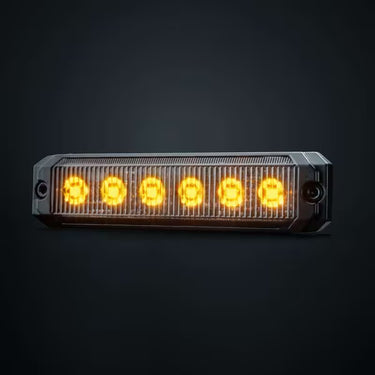 Światło pozycyjne Dark Knight SM6 bursztynowe LED 10-32V