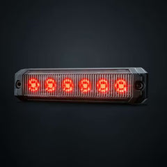 Światło pozycyjne Dark Knight SM6 czerwone LED