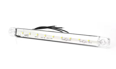 Światło pozycyjne LED białe 12/24V obrysowe przednie (9x LED) W97.4