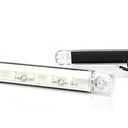 Światło pozycyjne LED białe 12/24V obrysowe przednie (9x LED) W97.4