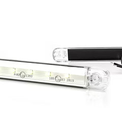 Światło pozycyjne LED białe 12/24V obrysowe przednie (9x LED) W97.4