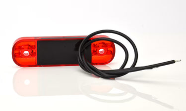 Światło pozycyjne LED czerwone 12/24V obrysowe tylne (5 LED) W97.2