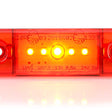 Światło pozycyjne LED czerwone 12/24V obrysowe tylne (5 LED) W97.2