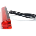 Światło pozycyjne LED czerwone światłowodowe 237 mm 12/24V obrysowe tylne
