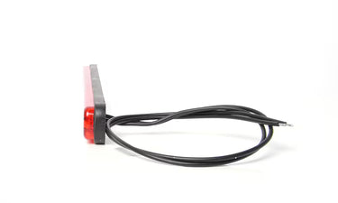 Światło pozycyjne LED czerwone z odblaskiem 238 mm 12/24V tylne obrysowe (12 LED) W115