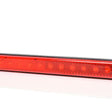 Światło pozycyjne LED czerwone z odblaskiem 238 mm 12/24V tylne obrysowe (12 LED) W115