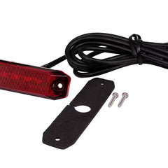 Światło pozycyjne LED Ledson OptoLine M 100mm 12/24V czerwone obrysowe