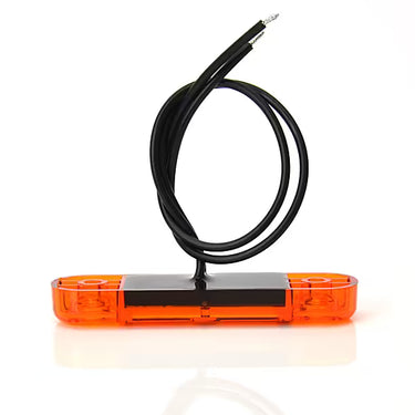 Światło pozycyjne LED pomarańczowe 12/24V obrysowe boczne (5 LED) W97.2