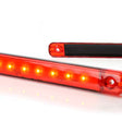 Światło pozycyjne LED tylne czerwone 238mm 12/24V (12 x LED) ECE R7, R10