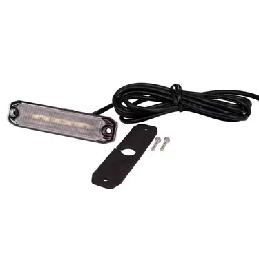Światło pozycyjne obrysowe LED OptoLine M 100mm pomarańczowe 12/24V przydymiane