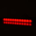 Światło pozycyjne obrysowe tylne LED 237mm 12/24V przydymiane (W274 BLACK)