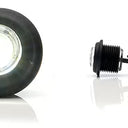Światło pozycyjne okrągłe białe 12/24V obrysowa przednia 1x LED W80