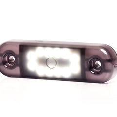Światło pozycyjne przednie białe przydymiane 12/24V (12 LED) W275.2