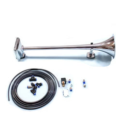 Sygnal pneumatyczny HADLEY E-Tone 62cm z elektrozaworem 12/24V - chromowany