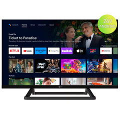 Telewizor LED 24" Android TV HD Ready 24V DC do pojazdów