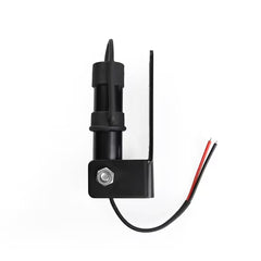 Trzpień montażowy regulowany 180° do lamp ostrzegawczych SKYPARTS złącze DIN 12/24V czarny