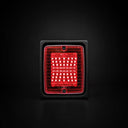 Tylna lampa pozycji IZE LED Strands prostokątna czerwona