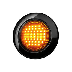 Tylna lampa zespolona DARK KNIGHT IZE LED z kierunkowskażem (pomarańczowy)